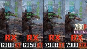 RX 6900XT vs RX 6950XT vs RX 7900XT vs RX 7900XTX // NEW DRIVER // PC GAMES BENCHMARK TEST ||