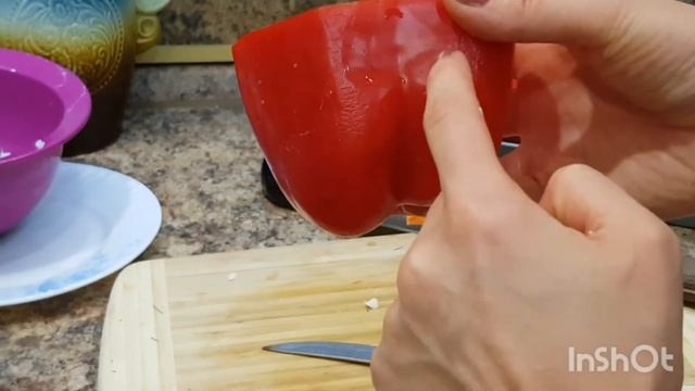 Перцы фаршированные. Жутко вкусно! Отличный ужин на Halloween. смотреть онлайн