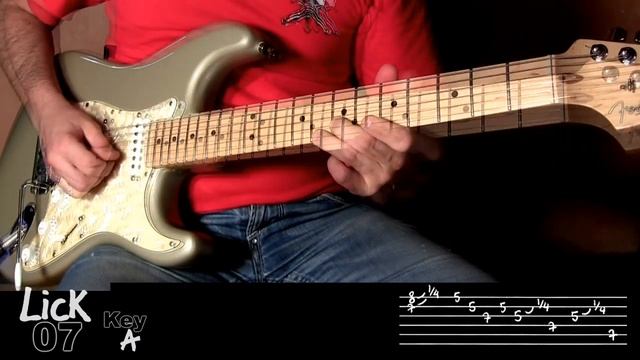 Andy's Lab - Daily Blues Licks #7 - Guitar Lesson