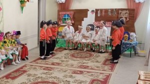 "Волк и семеро козлят" утренник 8 марта по мотивам РНС с элементами русского фольклора