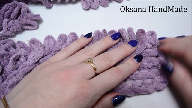 Сердечный плед из Alize Puffy Fine Ombre Batik. Pattern DIY