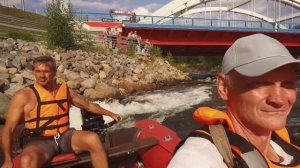 Водометная лодка на лосевском пороге