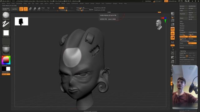 y2mate.com - 12 Zbrush для начинающих  Project и ретопология Урок_1080p