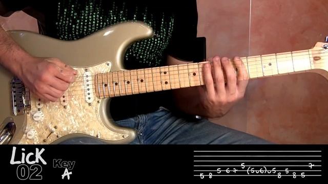 Andy's Lab - Daily Blues Licks #2 - Guitar Lesson