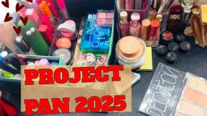 PROJECT PAN 2025 начало - 94 средства!!! Закончить и выбросить. Много средств для губ!