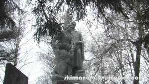 Военный мемориал в Скирманово, 01.12.12