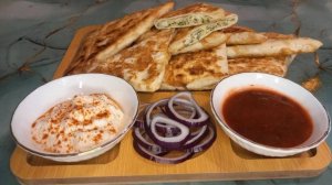 Треугольники с яичной начинкой