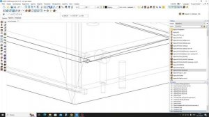 Установка врезной подсветки в Бизис мебелище