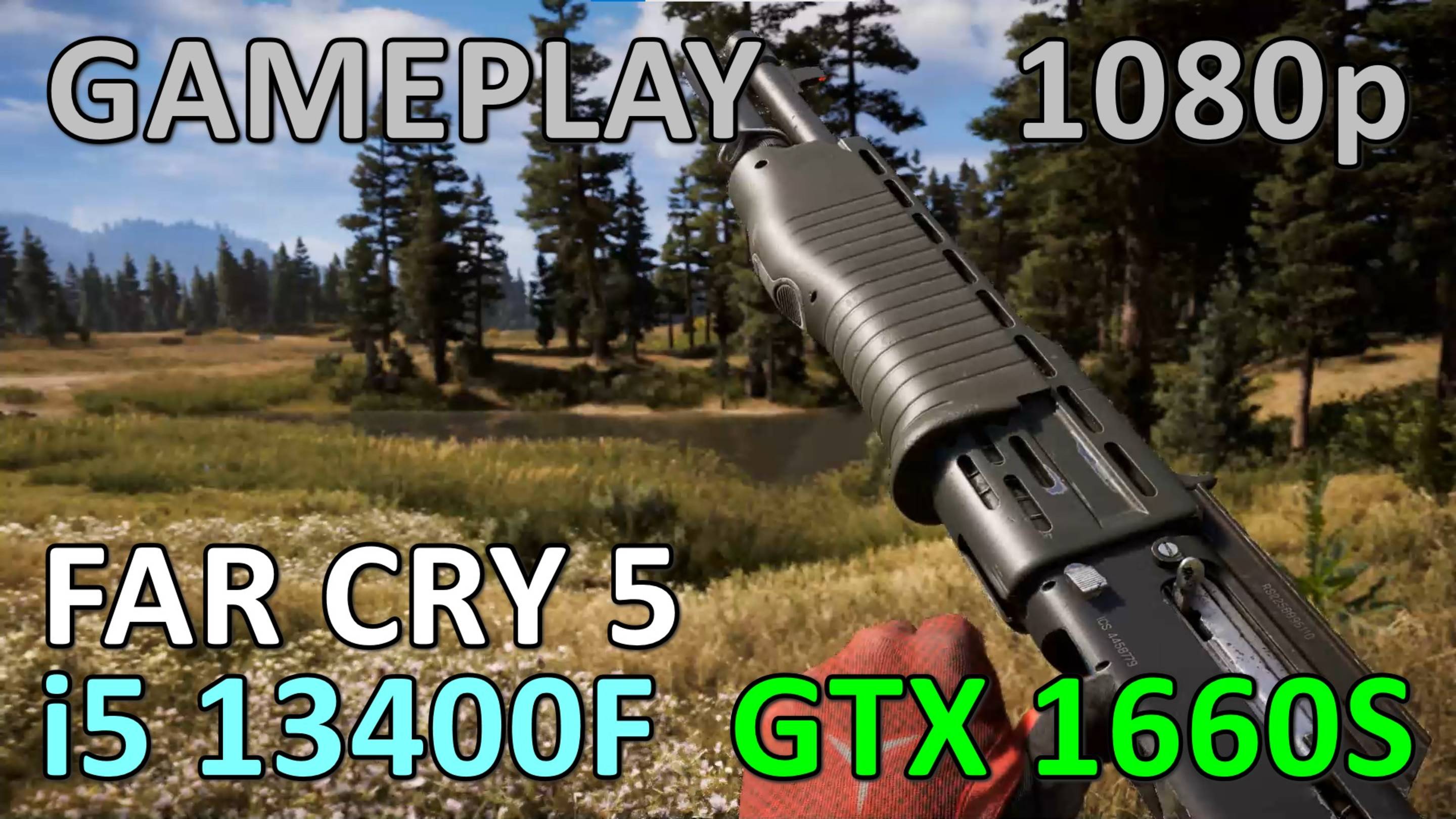 i5 13400F + GTX 1660 SUPER / FAR CRY 5 / GAME PLAY