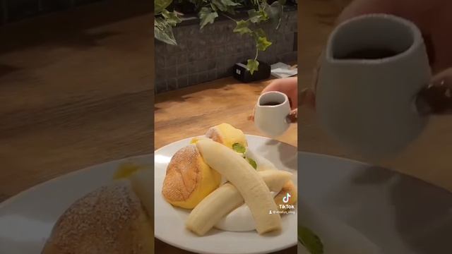 Fluffy Pancakes Japan 🥞 #japan #japanfood #fluffypancakes #osaka
