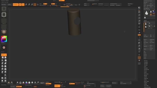 Easy Фаска в zBrush