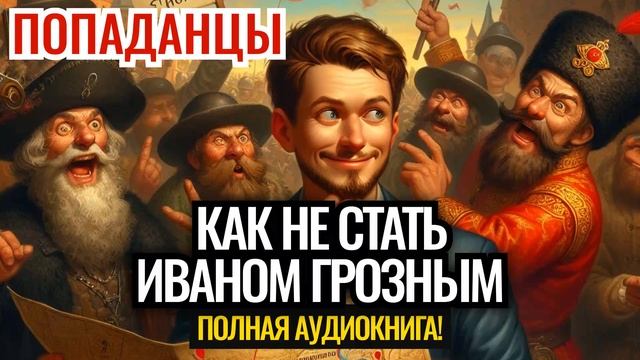 ПОПАДАНЦЫ. ПОЛНАЯ АУДИОКНИГА: КАК НЕ СТАТЬ ИВАНОМ ГРОЗНЫМ