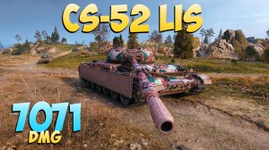 CS-52 LIS - 5 Фрагов 7K Урона - Гибкий! - Мир Танков