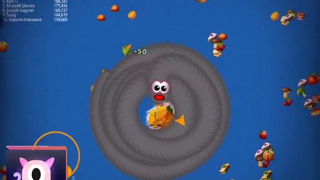 Watch Me Play Slink.io - Snake Game Via Omlet Arcade!