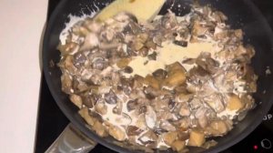 ПЮРЕ С ГРИБАМИ В СЛИВОЧНОМ СОУСЕ🤤