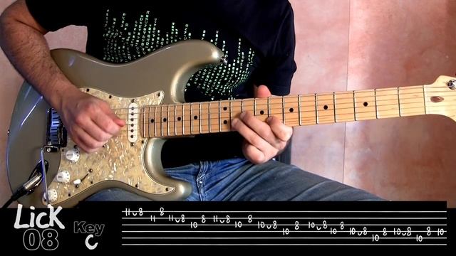 Andy's Lab - Daily Blues Licks #8 - Guitar Lesson