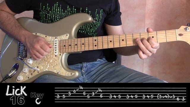 Andy's Lab - Daily Blues Licks #16 - Guitar Lesson