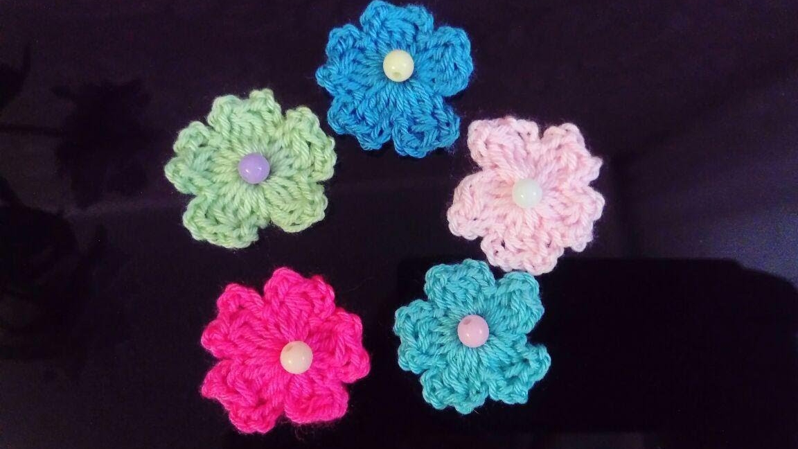 Цветок крючком / Мастер Класс №1 смотреть онлайн