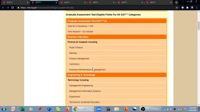 NTS GAT General Introduction and Overview 2021 |NTS GAT complete introduction 2021
