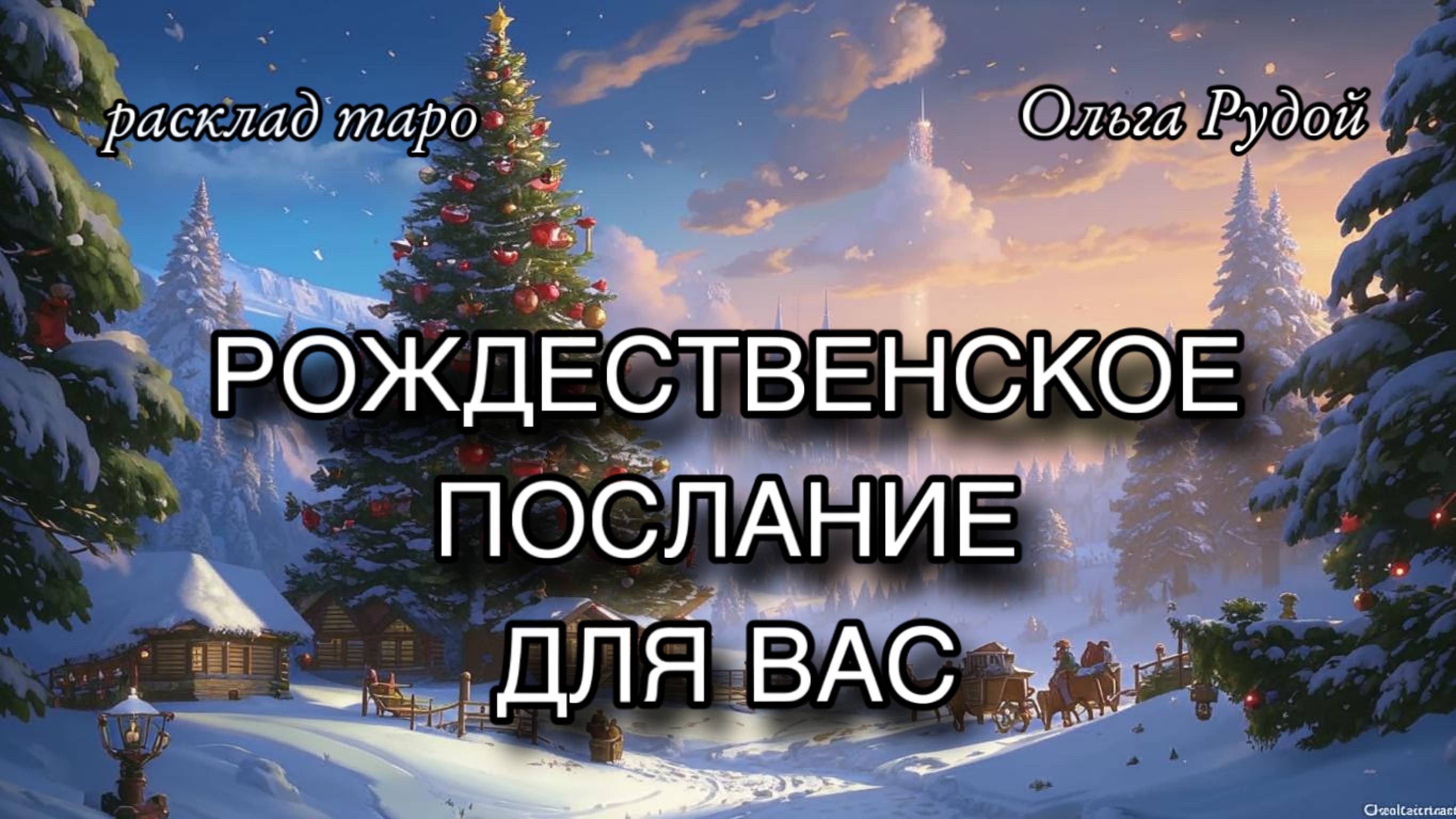 Послание для вас на Рождество [расклад таро]