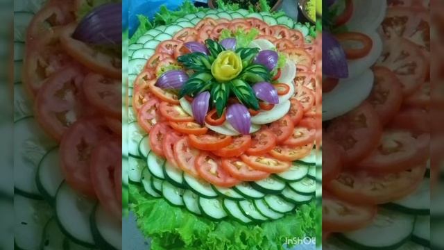 овощные салаты.