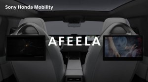 Концепт инновационного электромобиля совместной разработки Honda и Sony - AFEELA