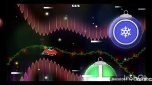 A Divine Christmas "By TwisteeDude161" (Demon) on mobile. 100% Geometry dash 2.2
