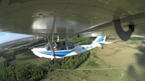 Че-22 Корвет - Два конвейера в Торбеево, на втором сложилась правая стойка 20.05.2015