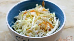 Быстрая маринованная белокочанная капуста