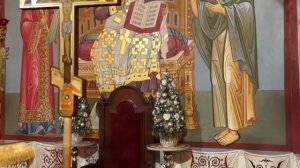 Рождество Христово. Подворье в честь Всех Святых. Луганск, 7 января 2025 года.