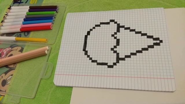 РИСУЕМ МОРОЖЕНОЕ ПО КЛЕТОЧКАМ. ПИКСЕЛЬНЫЙ РИСУНОК