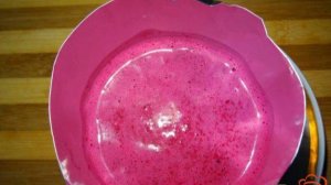 Закуска из сельди под свекольным муссом