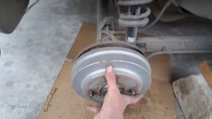 Обслуживание барабанных тормозов Nissan Almera Classic