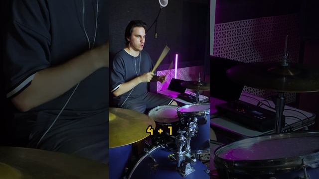 Брейки через бочку #барабаны #барабанщик #drumlessons