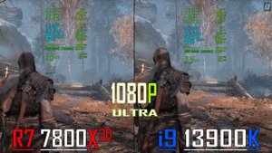 RYZEN 7 7800X3D vs INTEL i9 13900K  || PC GAMES BENCHMARK TEST ||