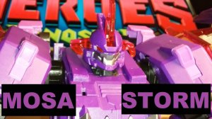 Review! 2024 Dinoster Mosa Storm from Quantum Heroes Dinoster by Alpha Group!/Игрушка-робот Диностер