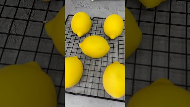 Пирожное муссовое лимон