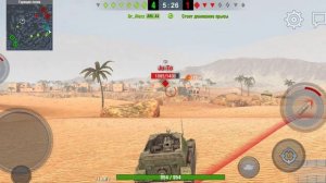 давно стоит без дела, решил прокатится, и это Discer Max. #Танки Блитц l Tanks Blitz#