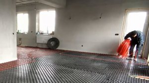 УКЛАДКА ТРУБЫ ТЕПЛОГО ПОЛА СВОИМИ РУКАМИ.