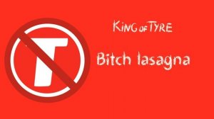 King of Tyre - Bitch lasagna (cover)