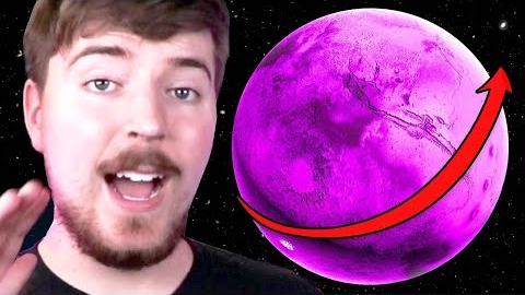 Майнкрафт гонка через СОЛНЕЧНУЮ систему!MrBeast смотреть онлайн