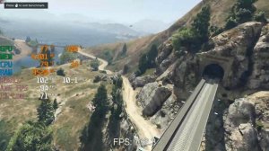 GTA 5 / V - Ryzen 5 5600x + RX 7600 - 1440p Max Settings - Benchmark Fps Test