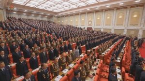 조선로동당 중앙위원회 제8기 제8차전원회의 확대회의 진행 8th Enlarged Plenary Meeting of 8th WPK Central Committee