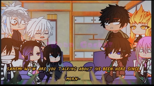 Реакция Хашира на Камадо Незуко /на английском\ смотреть онлайн