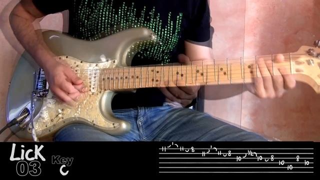 Andy's Lab - Daily Blues Licks #3 - Guitar Lesson