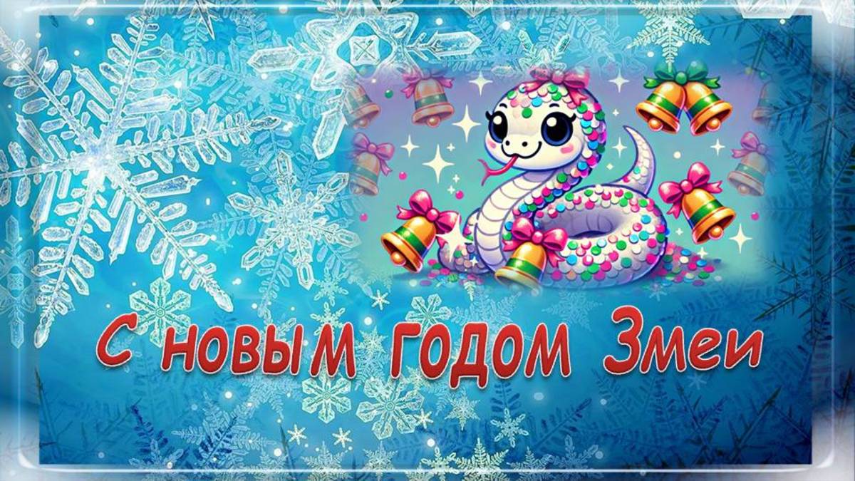 С годом Змеи!