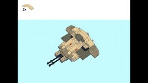 Starfighter3 remade of LEGO  75080