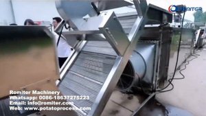 Автоматическая линия по производству картофельных чипсов