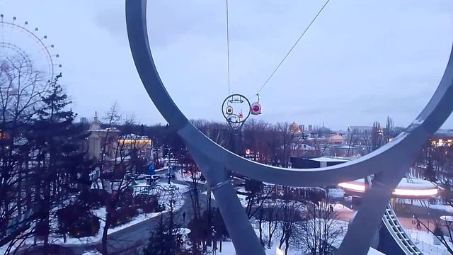 Канатная дорога (Воздушный трамвай) на ВДНХ