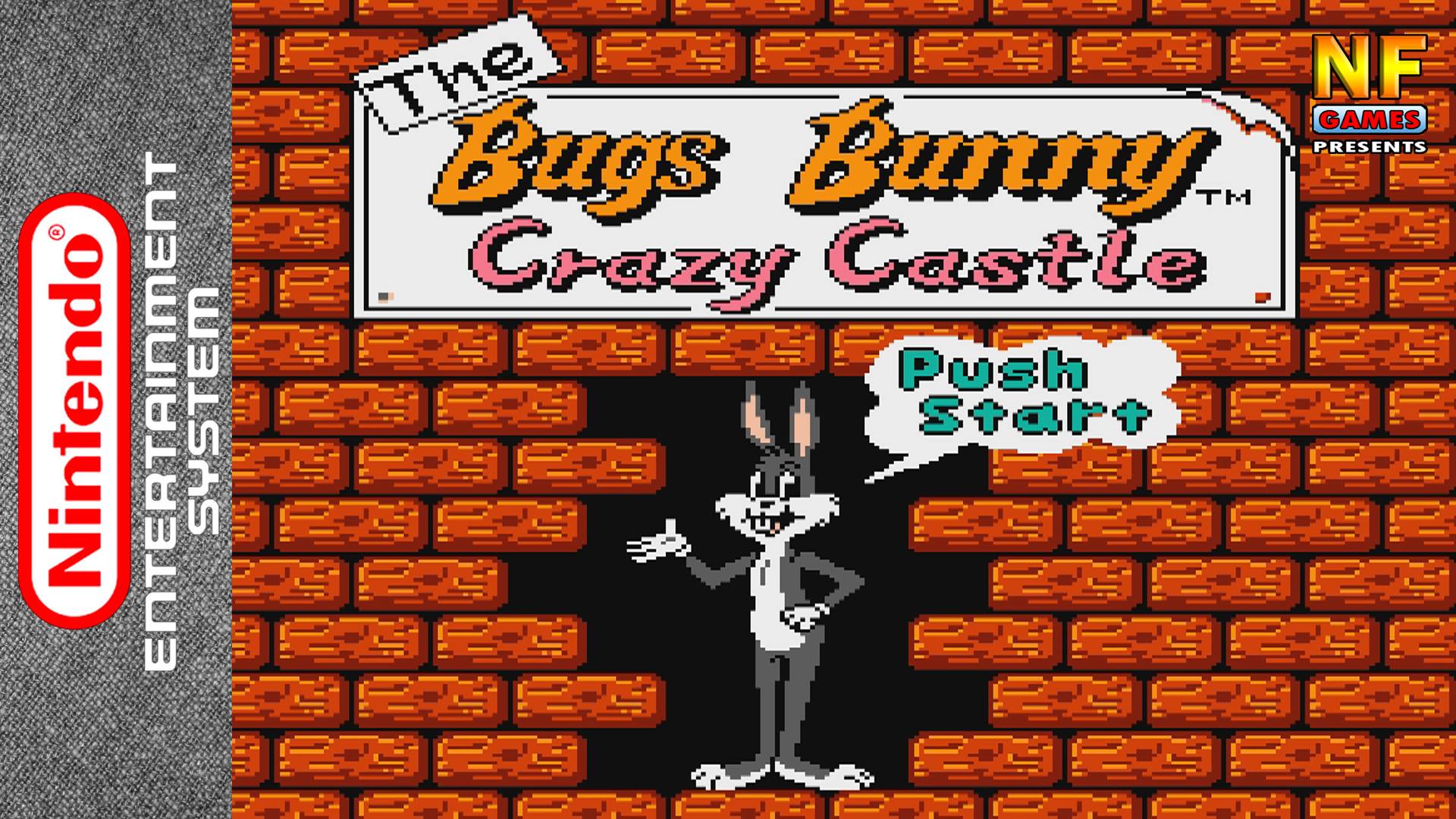 The Bugs Bunny Crazy Castle. NES No Damage Walkthrough - Famicom  Nintendo  Family Computer